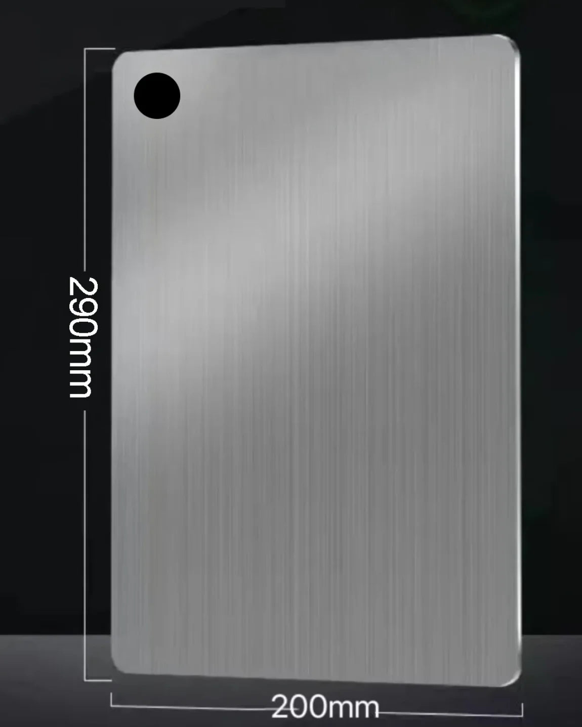 Tábua de Corte Inox Antibacteriana Premium — Durável, Higiênica e à Prova de Odores | COZY&COOK®