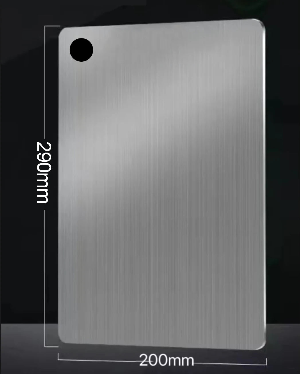 Tábua de Corte Inox Antibacteriana Premium — Durável, Higiênica e à Prova de Odores | COZY&COOK®